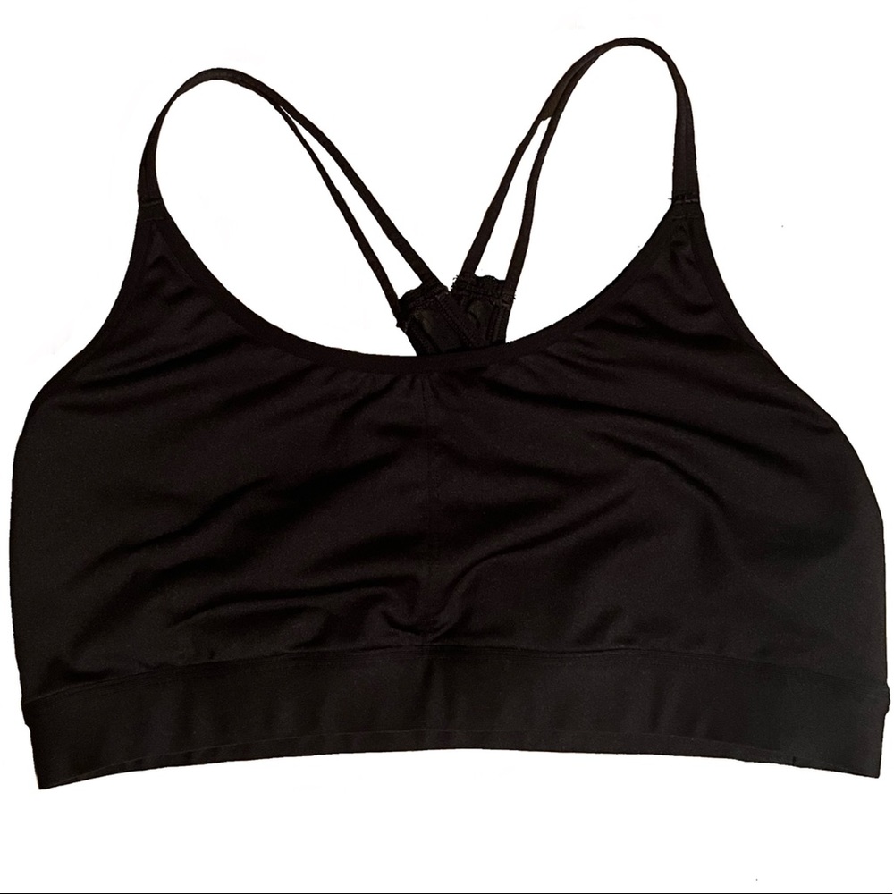 Champion Mesh Black Unlined Sports Bra